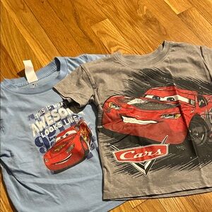 Disney Cars Kids T-Shirts - Gray and Light Blue